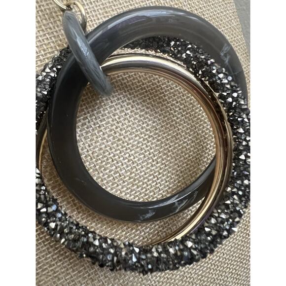 Vintage Rush By Denis And Charles Lucite Necklace. 42" - Picture 9 of 14